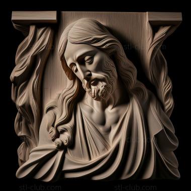 3D model st jesus (STL)